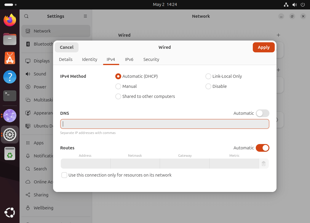 Add DNS Servers