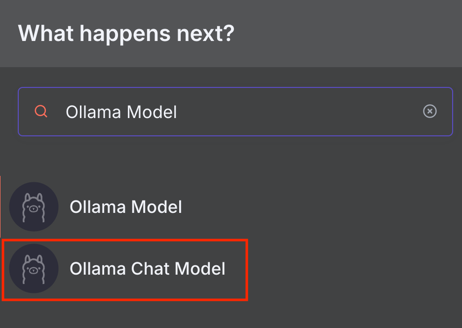 Ollama model nodes in n8n