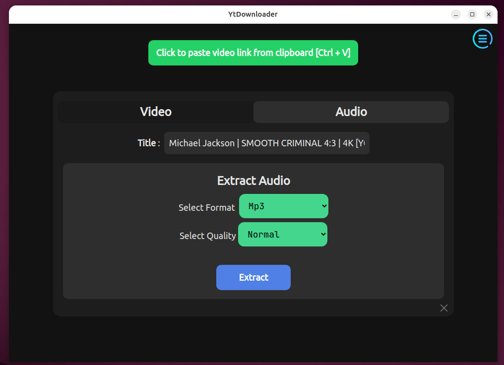 ytDownloader - Download Youtube Audio Only